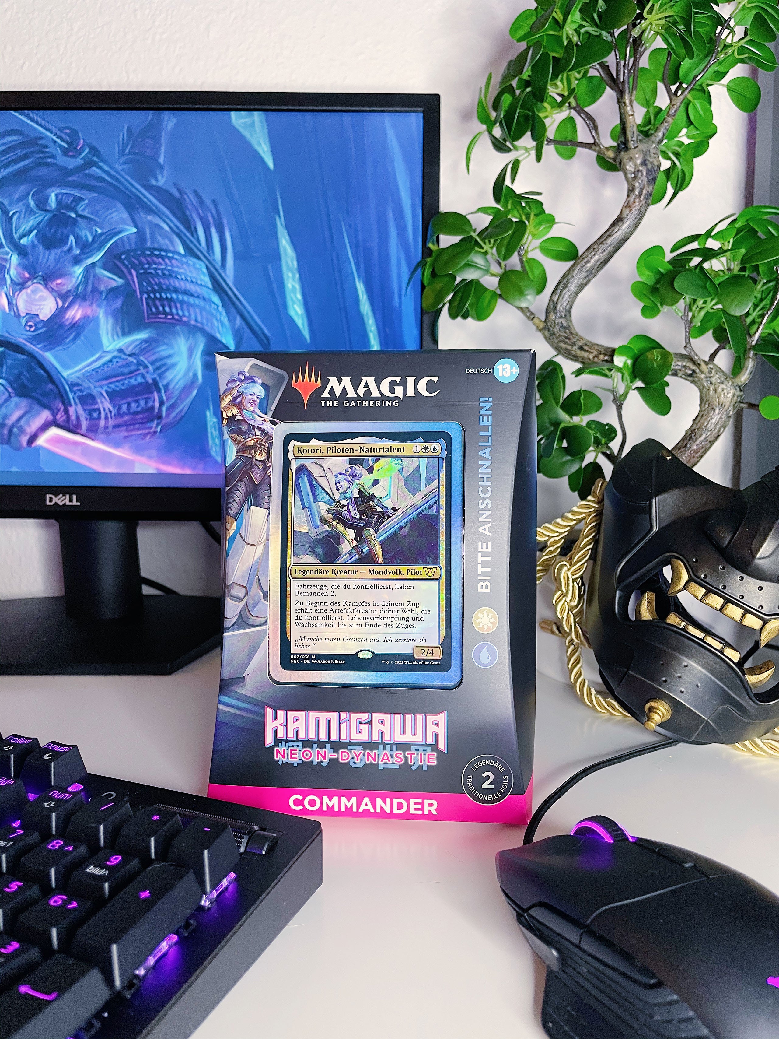 Product image Magic The Gathering - Kamigawa Neon Dynasty Commander Deck Fasten Your Seatbelts!