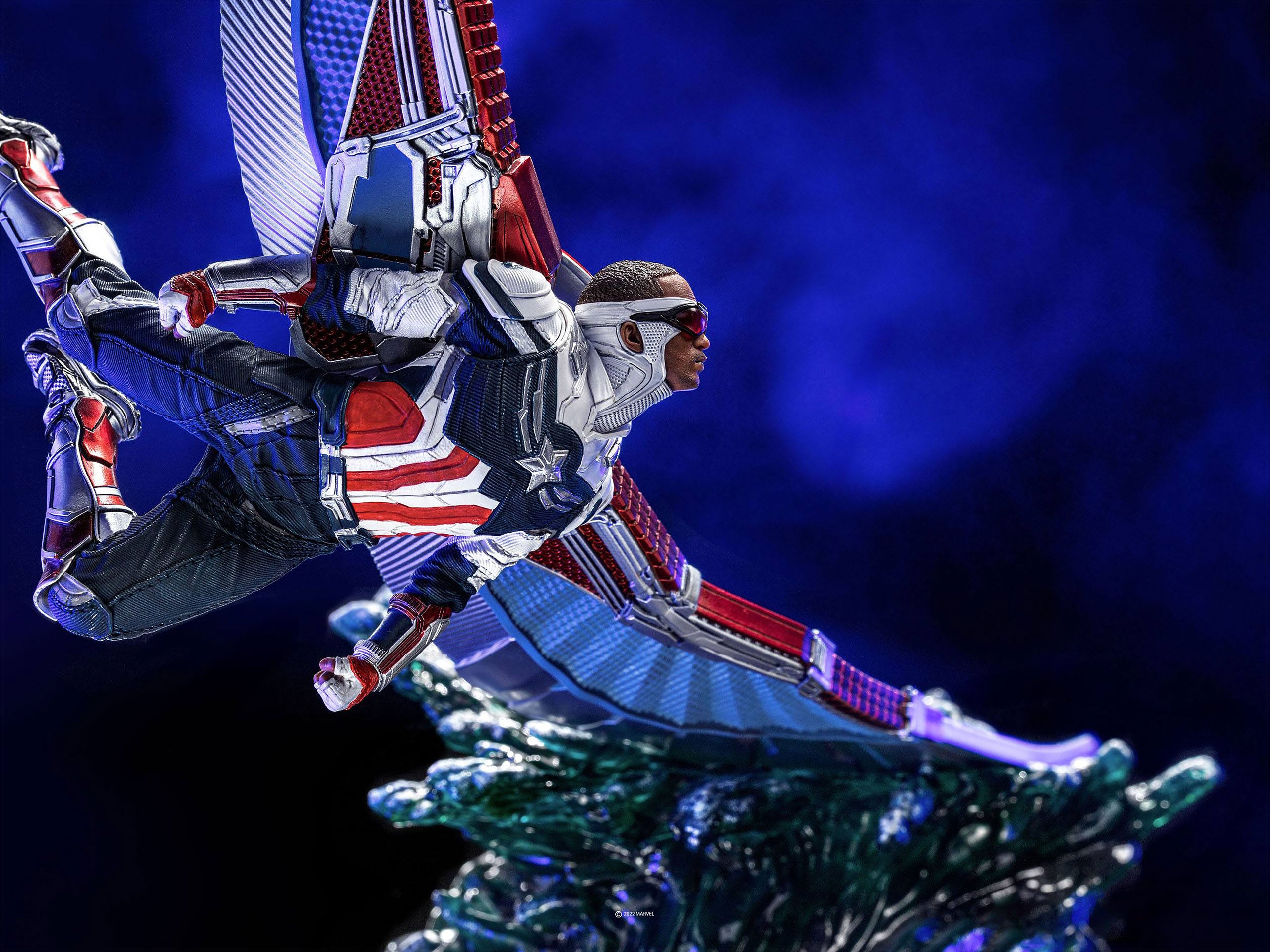 Imagen del producto The Falcon and The Winter Soldier - Capitán América BDS Art Scale Deluxe Statue