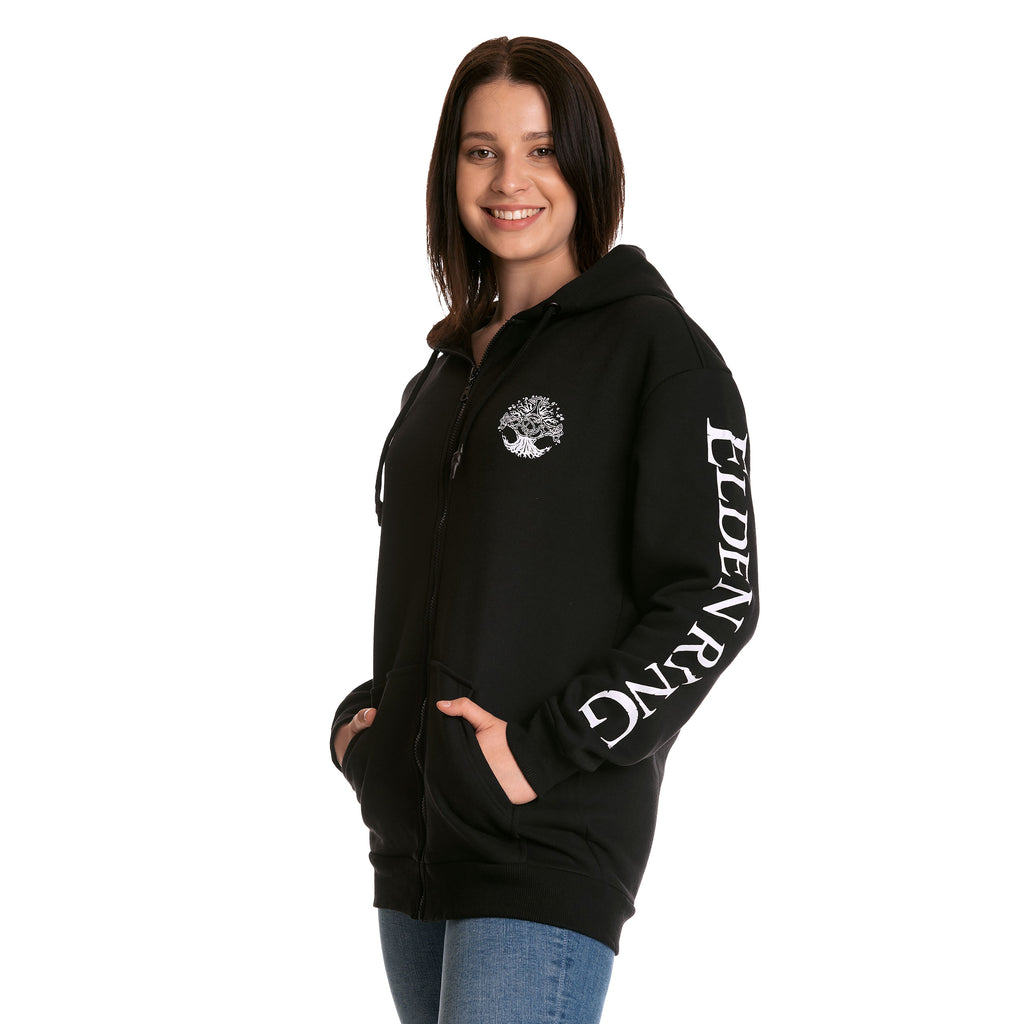 Imagen del producto Elden Ring - Chaqueta con capucha negra con logo