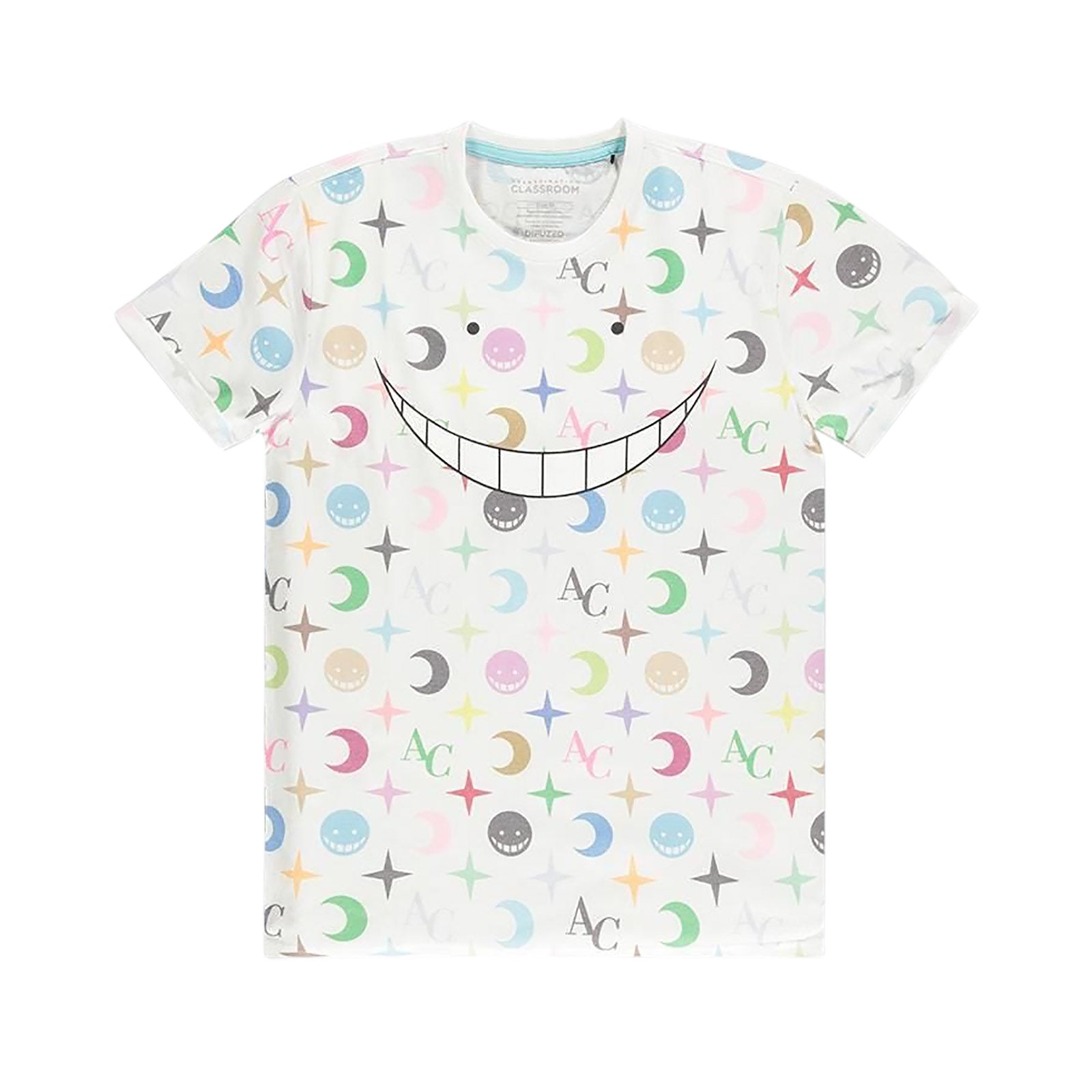 Imagen del producto Assassination Classroom - Camiseta blanca de Koro Sensei con estampado completo