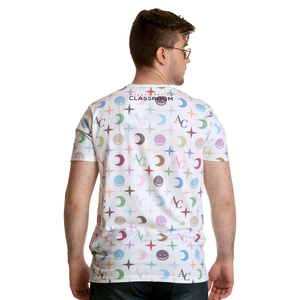 Imagen del producto Assassination Classroom - Camiseta blanca de Koro Sensei con estampado completo