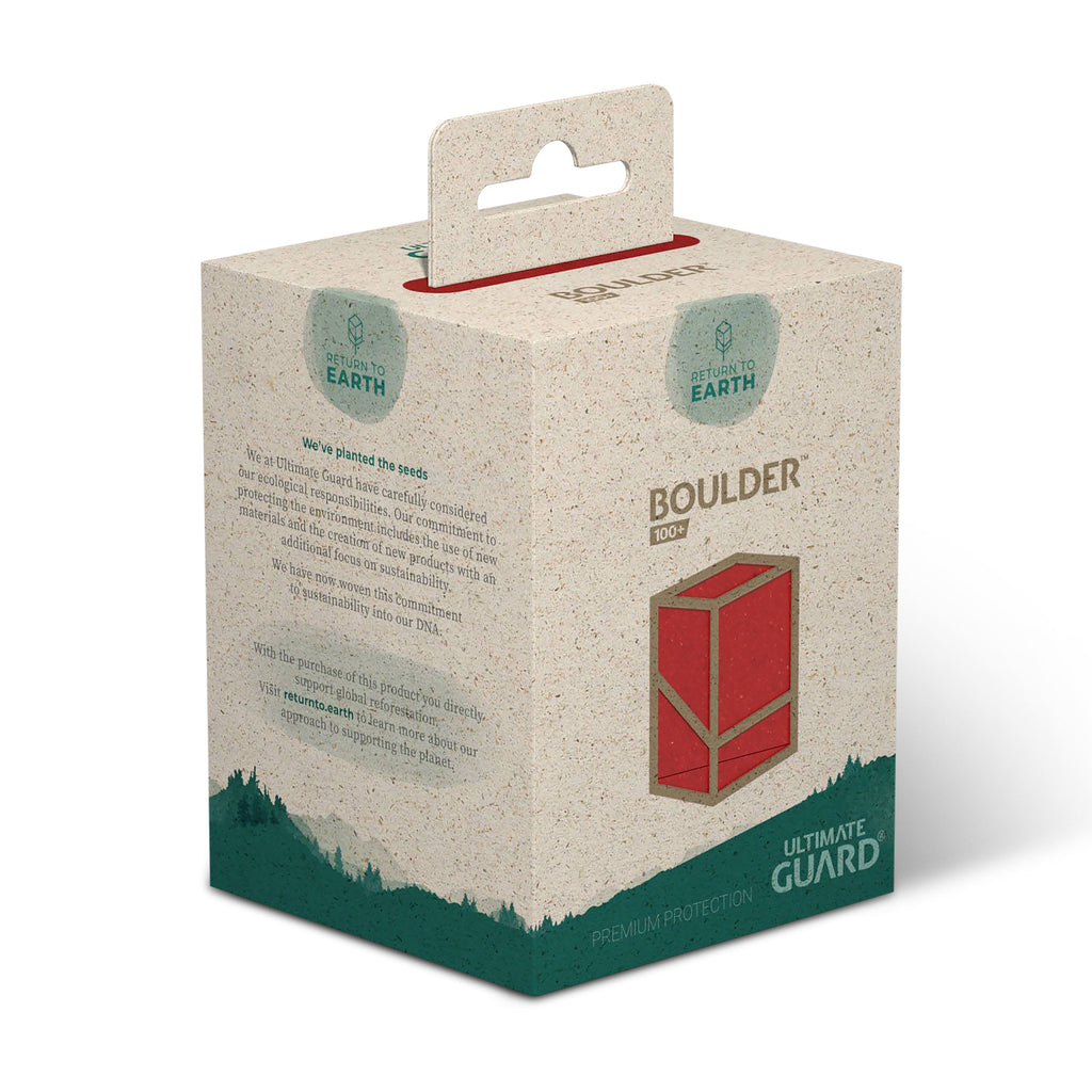 Imagen del producto Caja de colección Ultimate Guard roja para 100 tarjetas