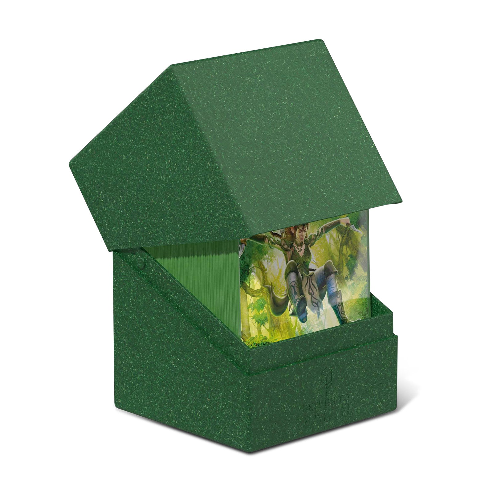 Imagen del producto Caja de tarjetas coleccionables Ultimate Guard verde para 100 tarjetas