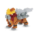 Imagen del producto Pokemon - Figura de mini bloque de construcción de Entei nanoblock