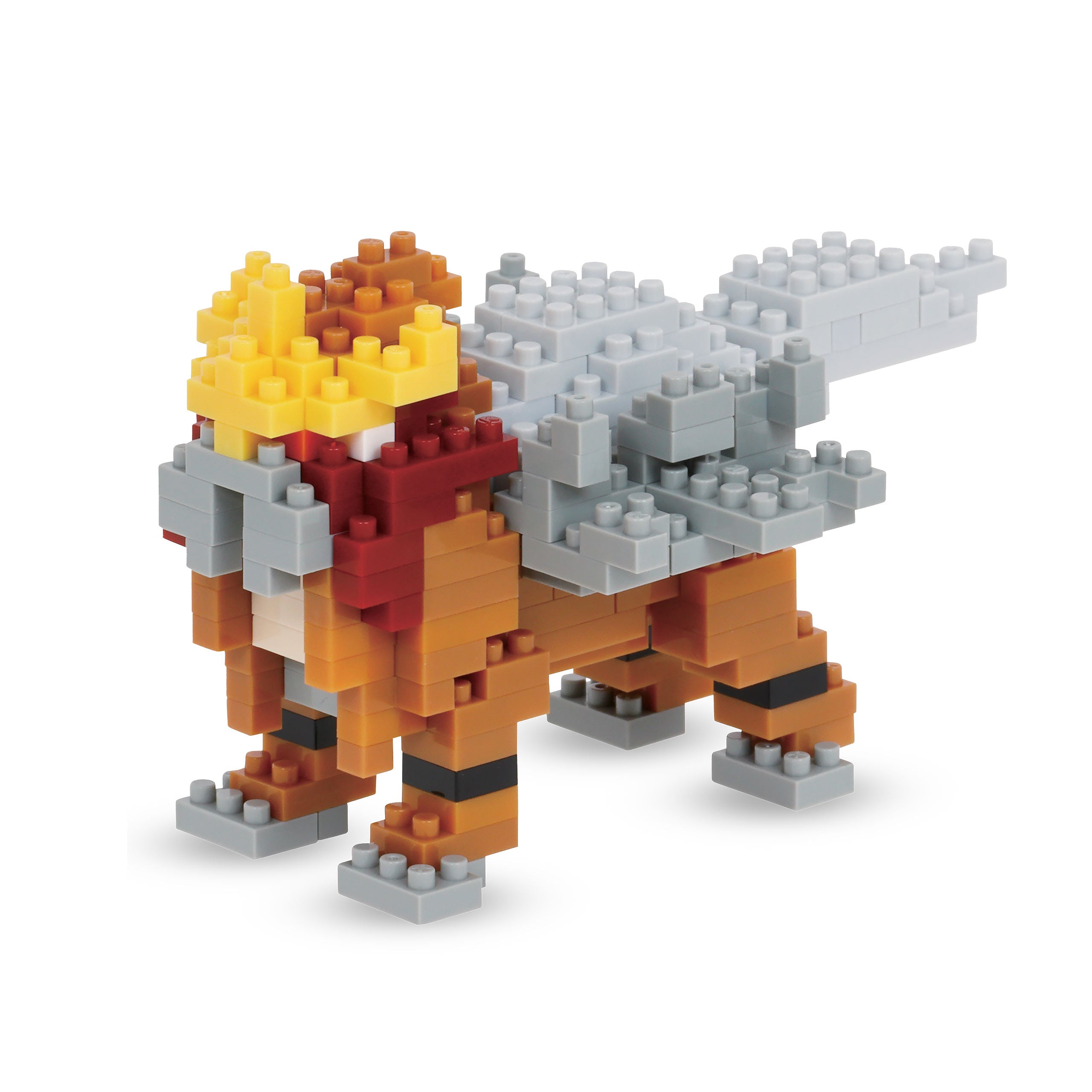 Imagen del producto Pokemon - Figura de mini bloque de construcción de Entei nanoblock