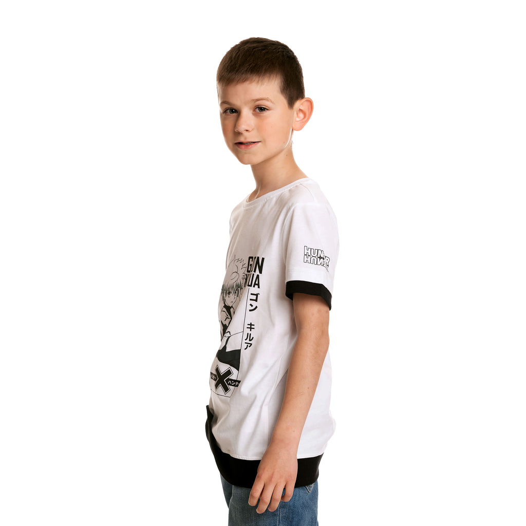 Imagen del producto Hunter x Hunter - Camiseta de Gon Killua para niños blanca