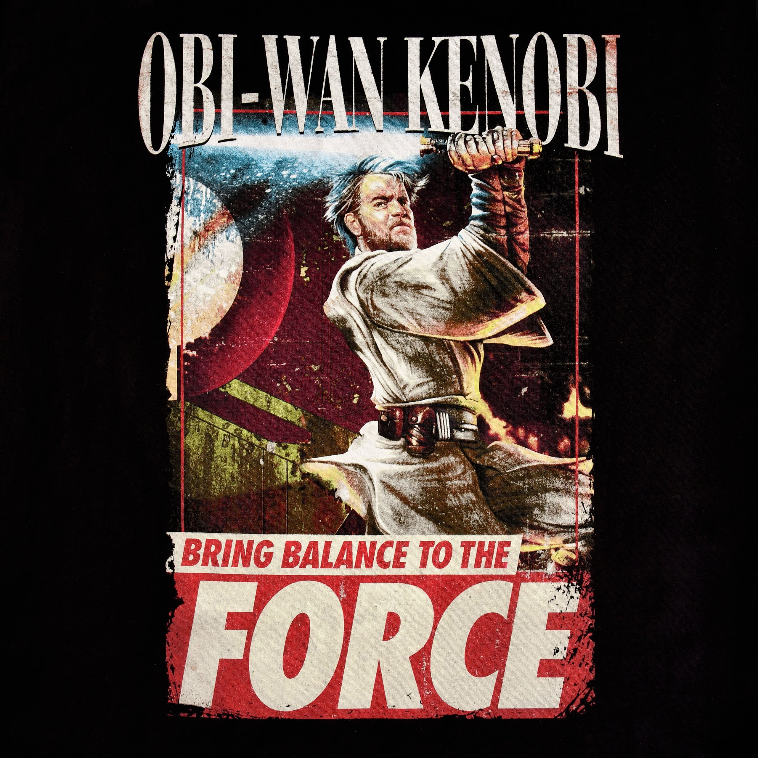 Imagen del producto Star Wars - Camiseta negra Bring Balance To The Force