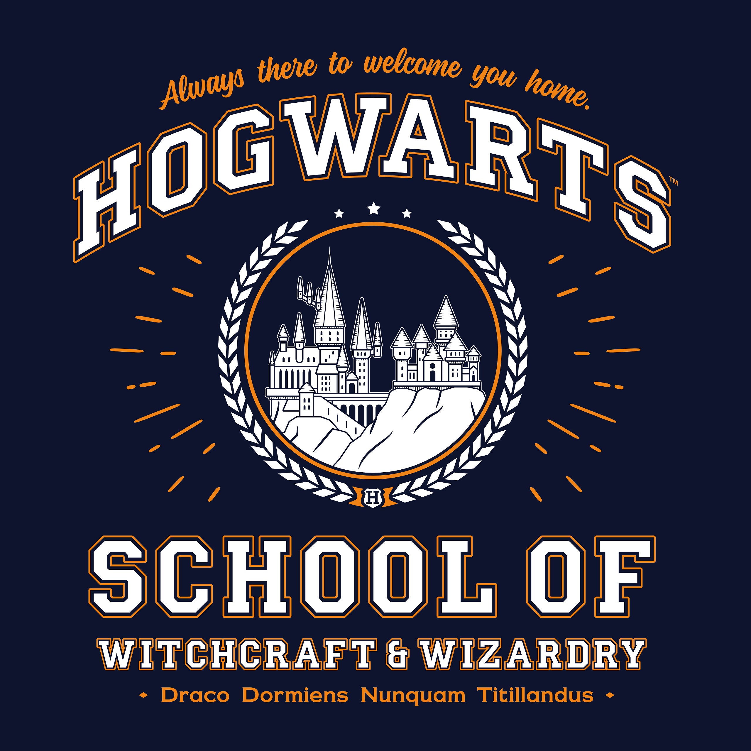 Imagen del producto Sudadera con capucha de Hogwarts azul - Harry Potter