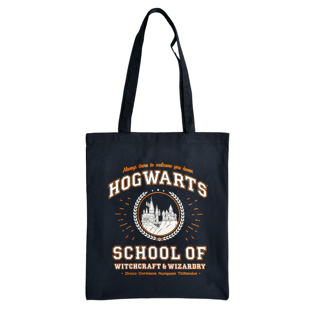 Imagen del producto Bolsa de yute Hogwarts School azul - Harry Potter