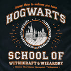 Imagen del producto Bolsa deportiva Hogwarts azul - Harry Potter