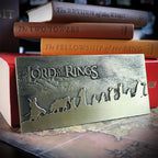 Imagen del producto El Señor de los Anillos - Placa de La Comunidad edición limitada