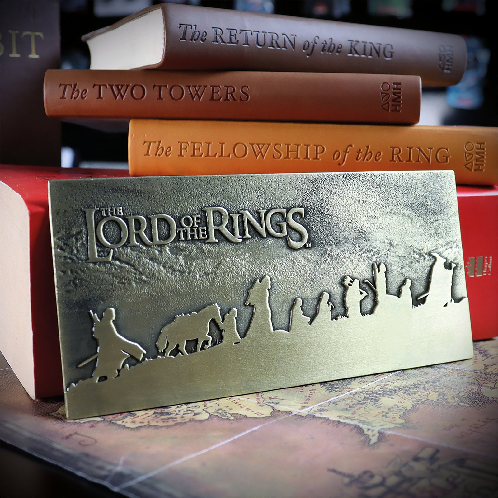 Imagen del producto El Señor de los Anillos - Placa de La Comunidad edición limitada