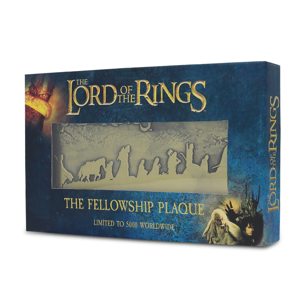 Imagen del producto El Señor de los Anillos - Placa de La Comunidad edición limitada