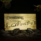 Imagen del producto El Señor de los Anillos - Placa de La Comunidad edición limitada