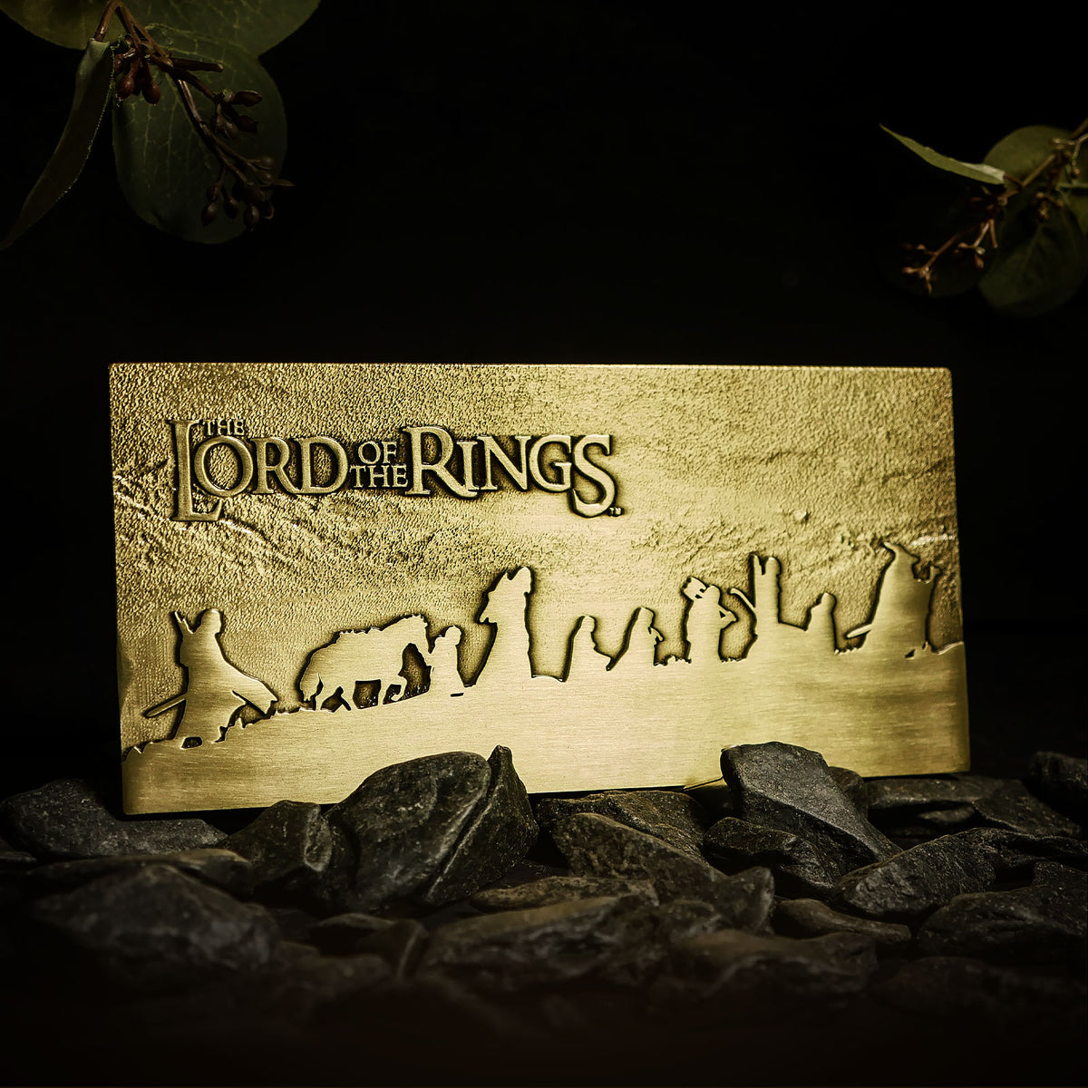 Imagen del producto El Señor de los Anillos - Placa de La Comunidad edición limitada