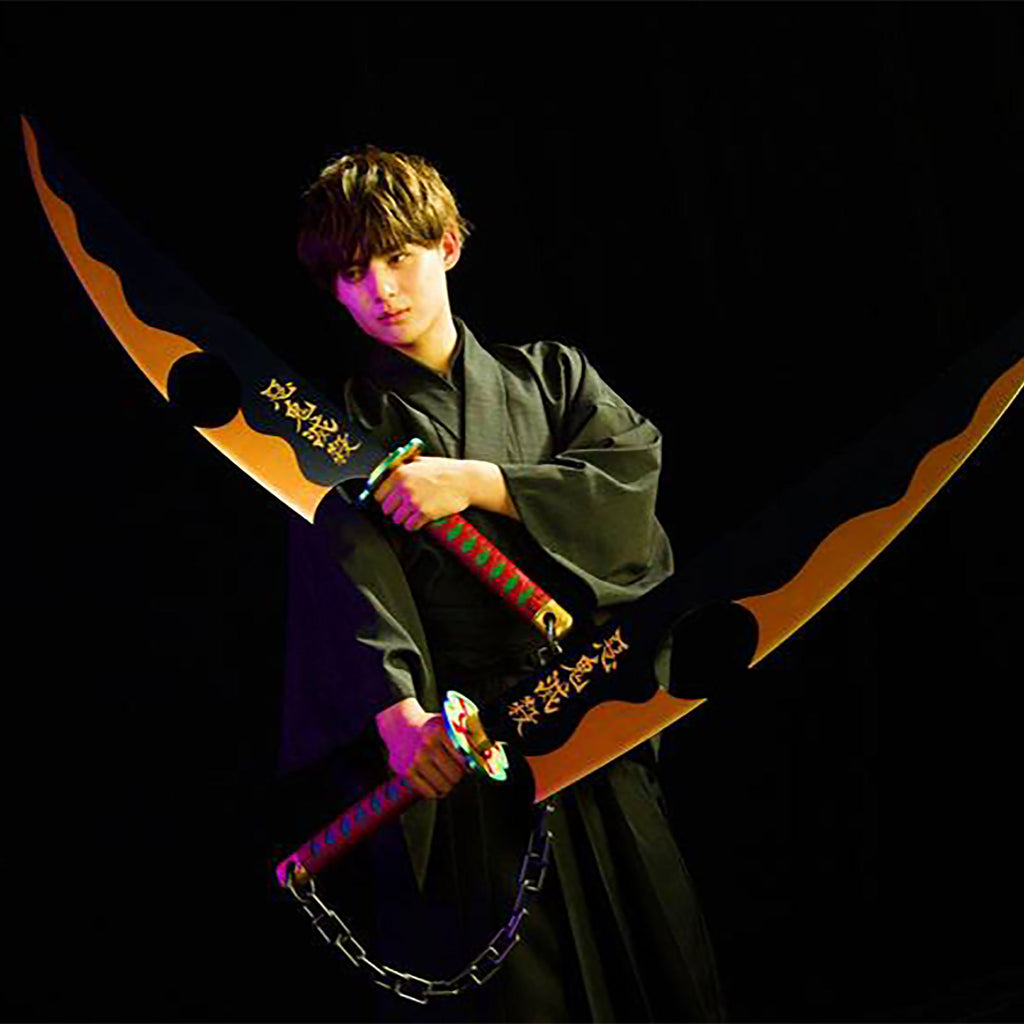 Product image Tengen Uzui Nichirin Sword Replica with Sound - Demon Slayer