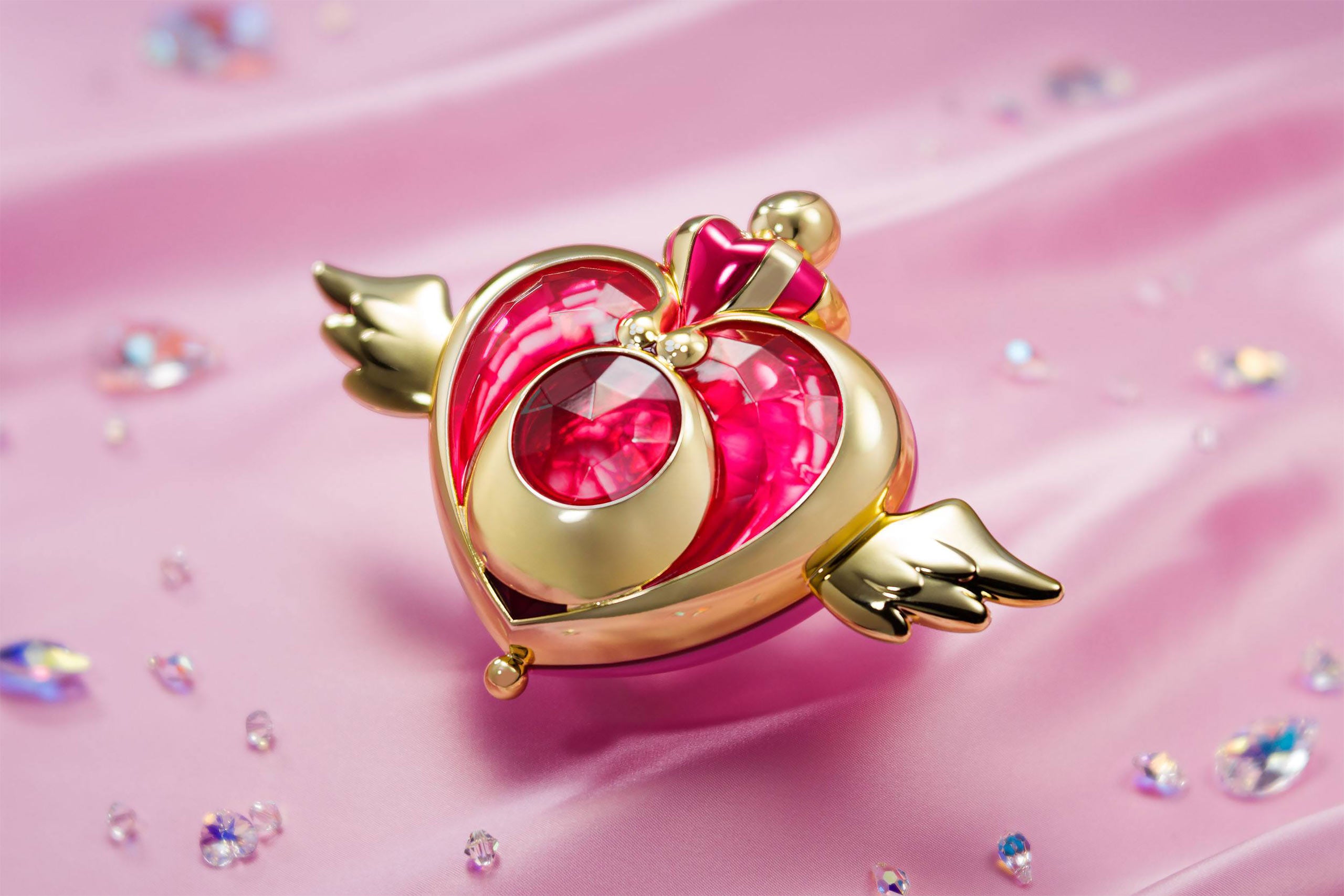 Imagen del producto Sailor Moon - Crisis Moon Compact Broche de Transformación con Efectos de Luz y Sonido