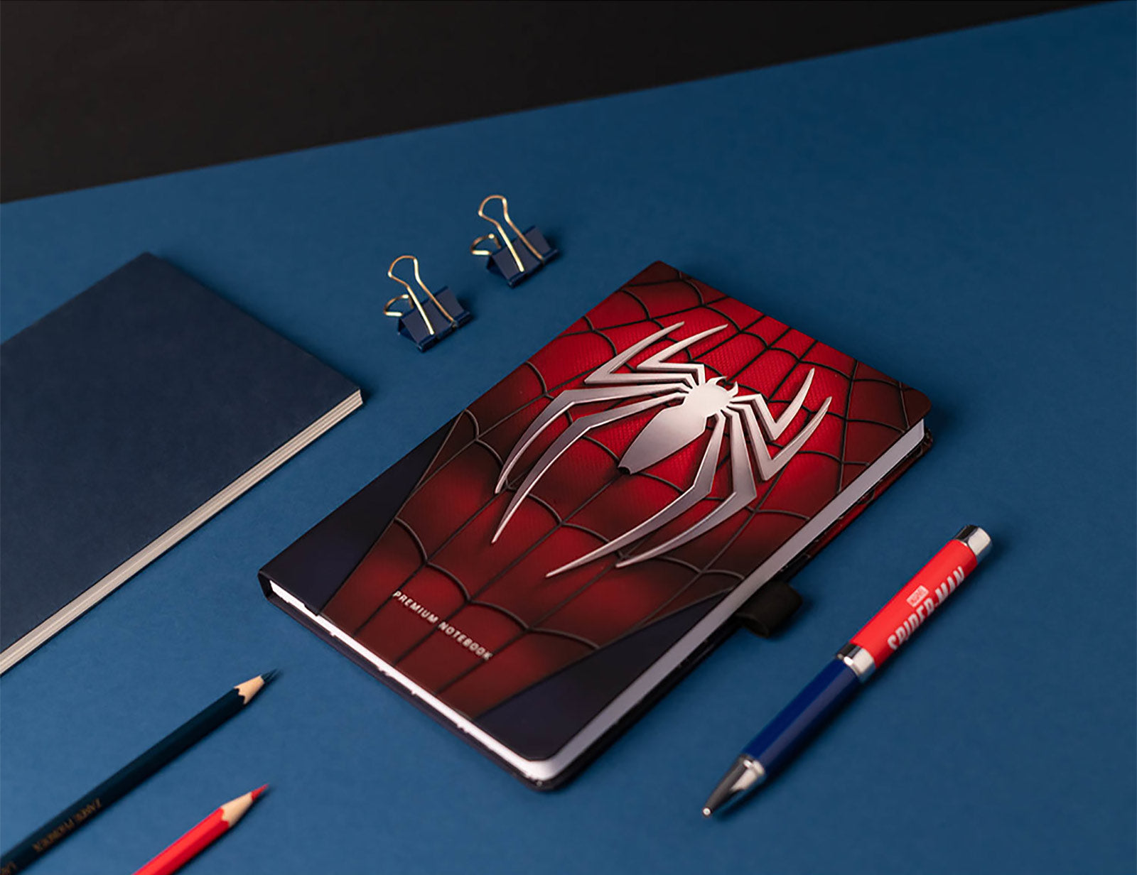 Imagen del producto Spider-Man - Cuaderno de notas A5 con bolígrafo de logotipo