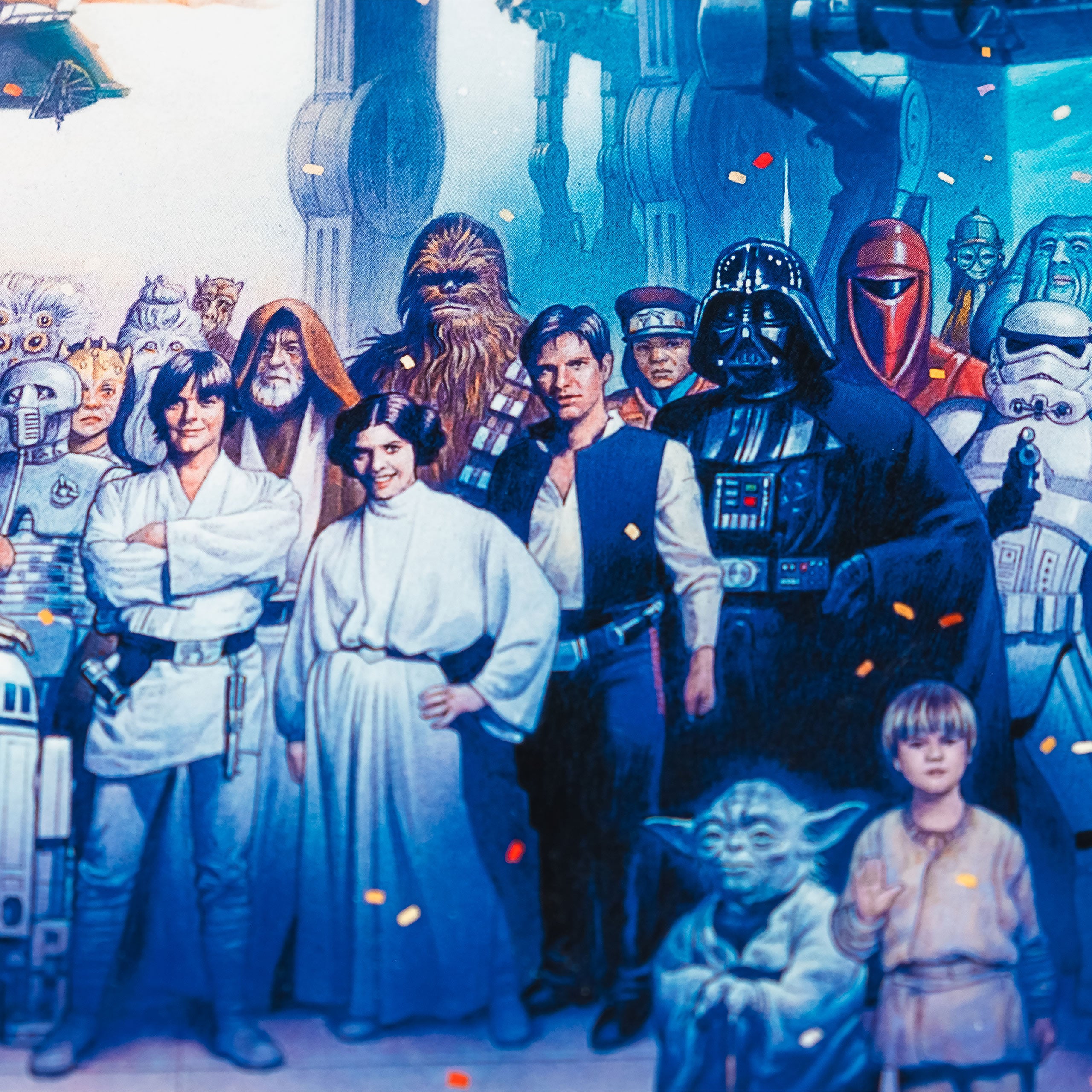 Imagen del producto Star Wars - Alfombrilla de escritorio de personajes