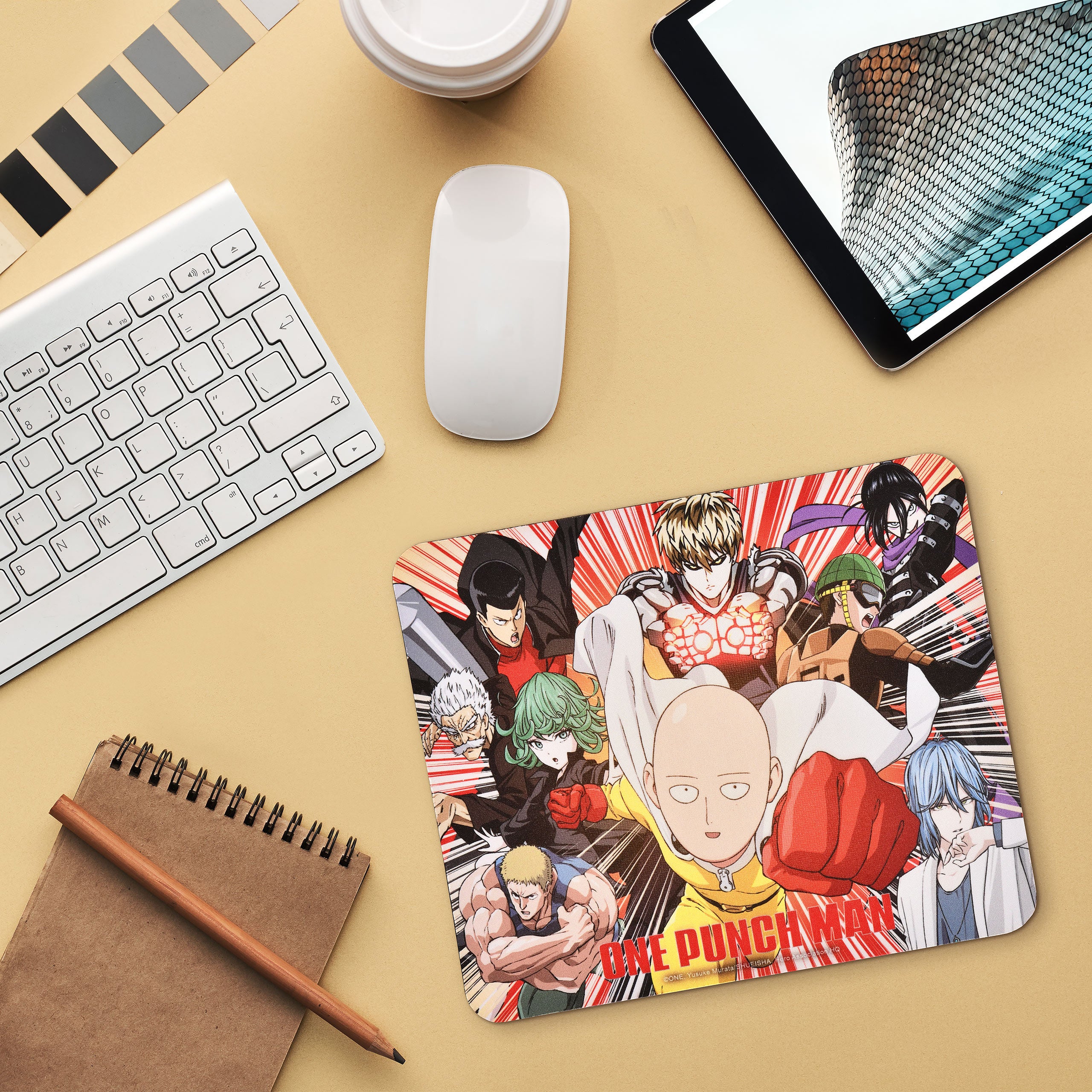 Imagen del producto One Punch Man - Heroes Mousepad