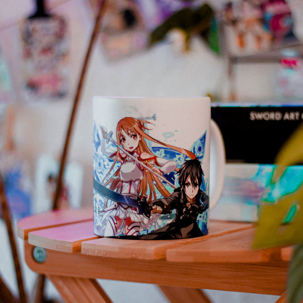 Imagen del producto Sword Art Online - Taza de Asuna & Kirito