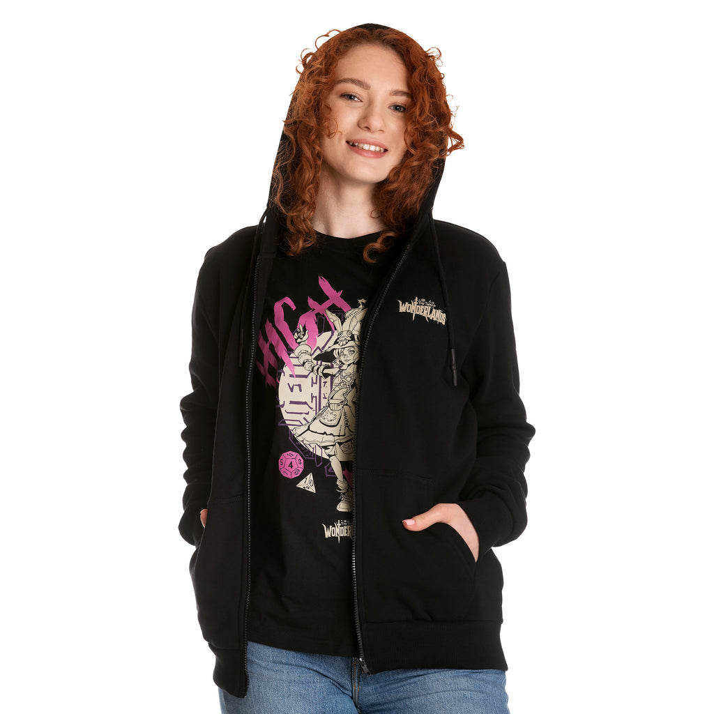 Imagen del producto Tiny Tina's Wonderlands - Chaqueta con capucha High Roller negra