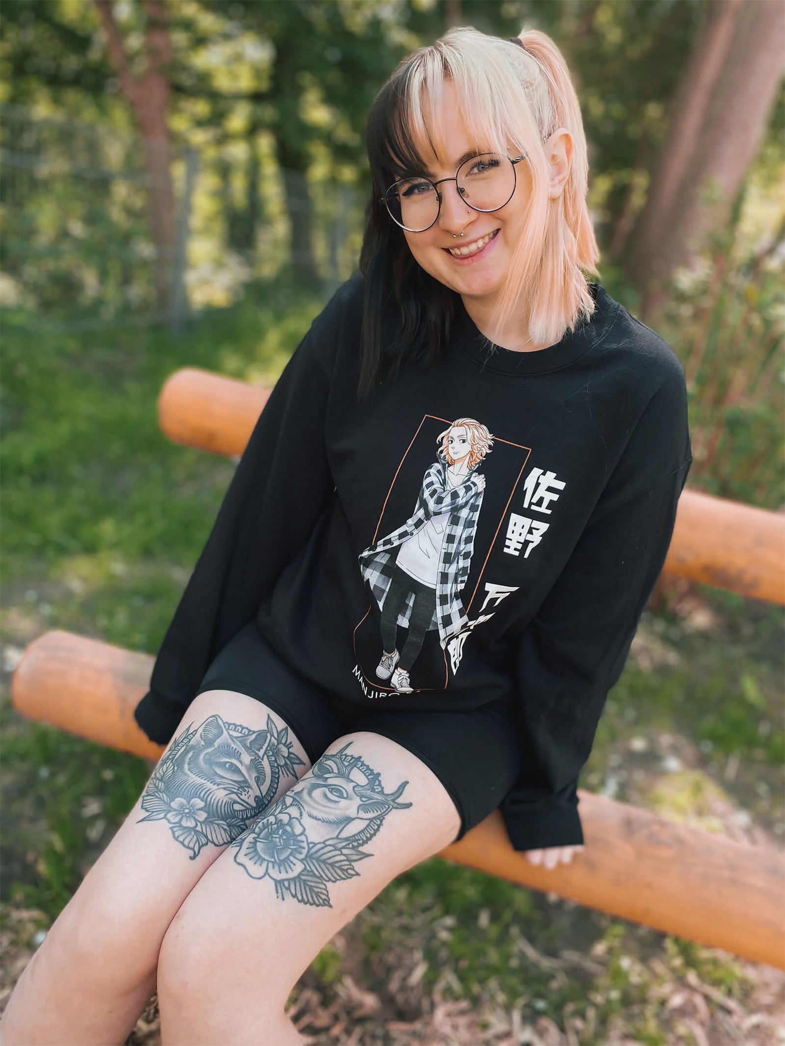 Imagen del producto Tokyo Revengers - Sudadera negra Manjiro Sano