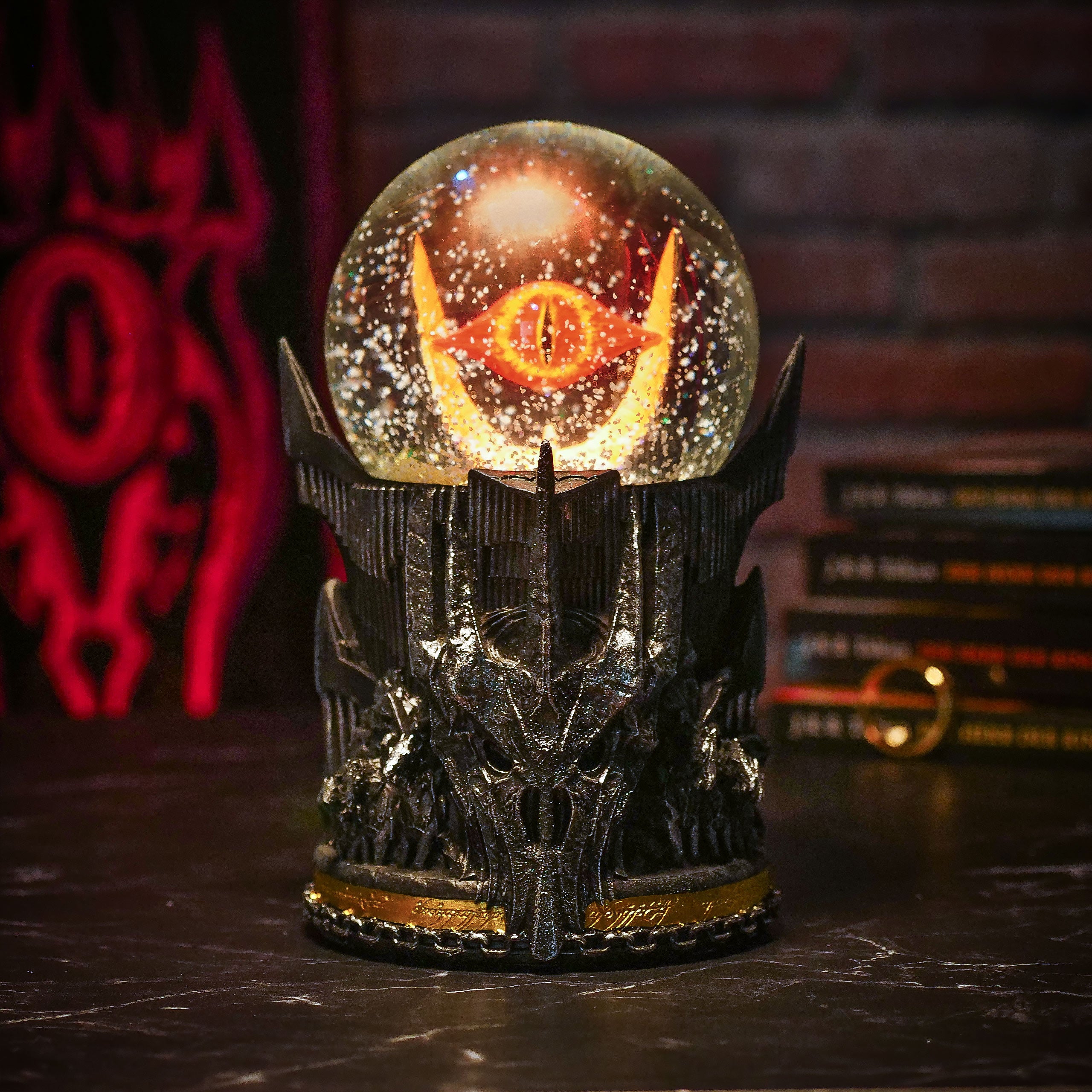 Imagen del producto El Señor de los Anillos - Bola de nieve de lujo de Sauron