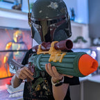 Imagen del producto Star Wars - Boba Fett EE-3 Nerf Blaster con luz y sonido 1:1