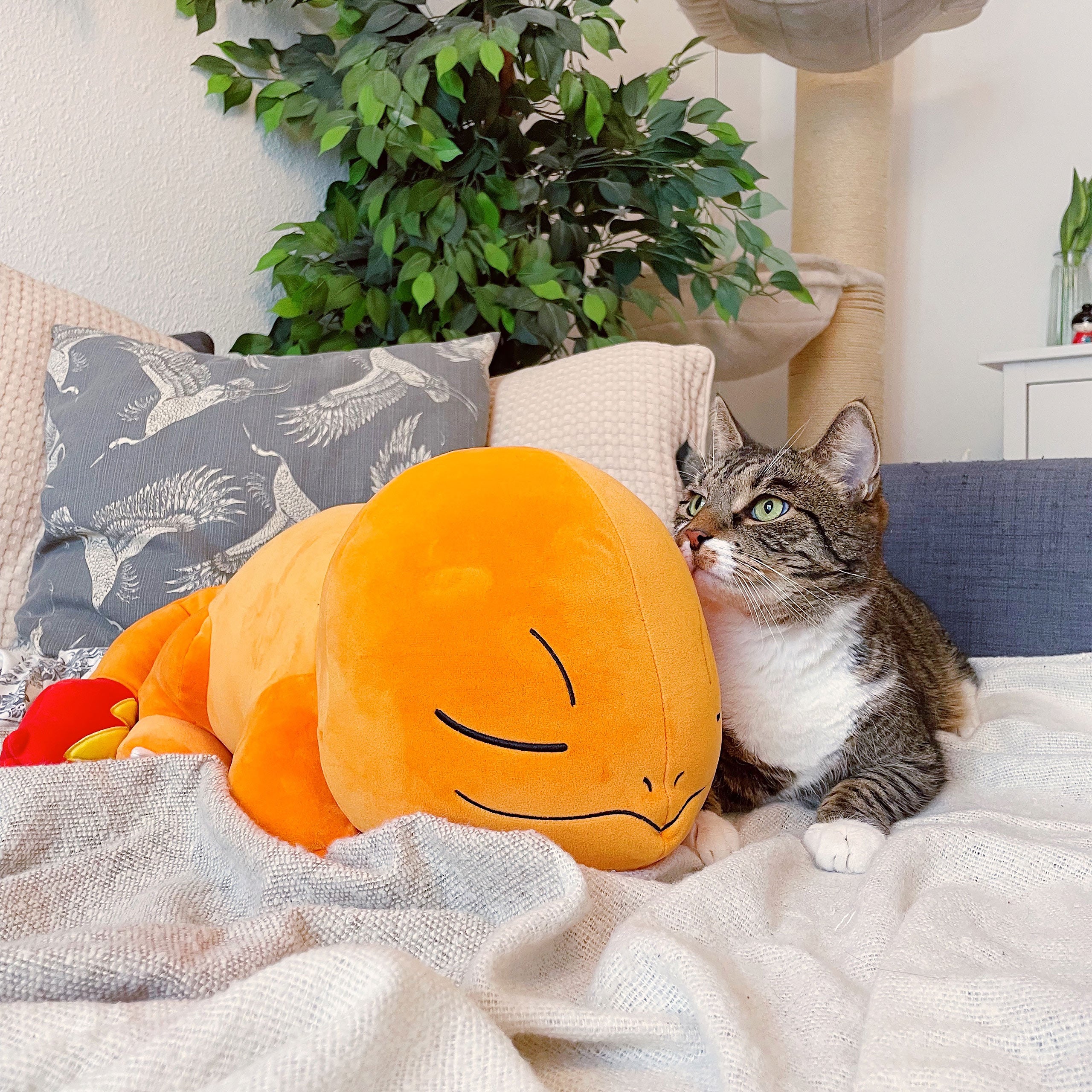 Imagen del producto Pokemon - Figura de Peluche Charmander durmiendo