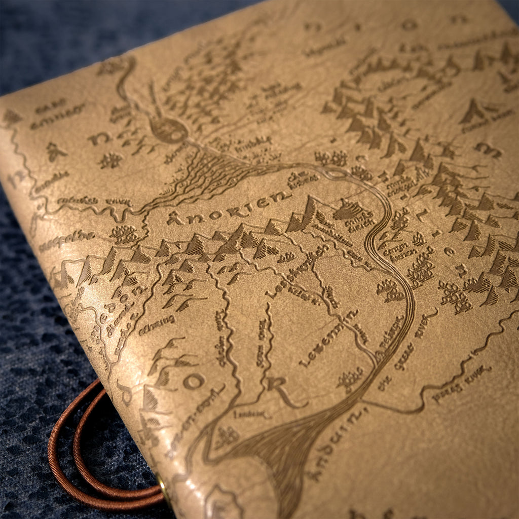 Imagen del producto El Señor de los Anillos - Mapa de la Tierra Media Cuaderno