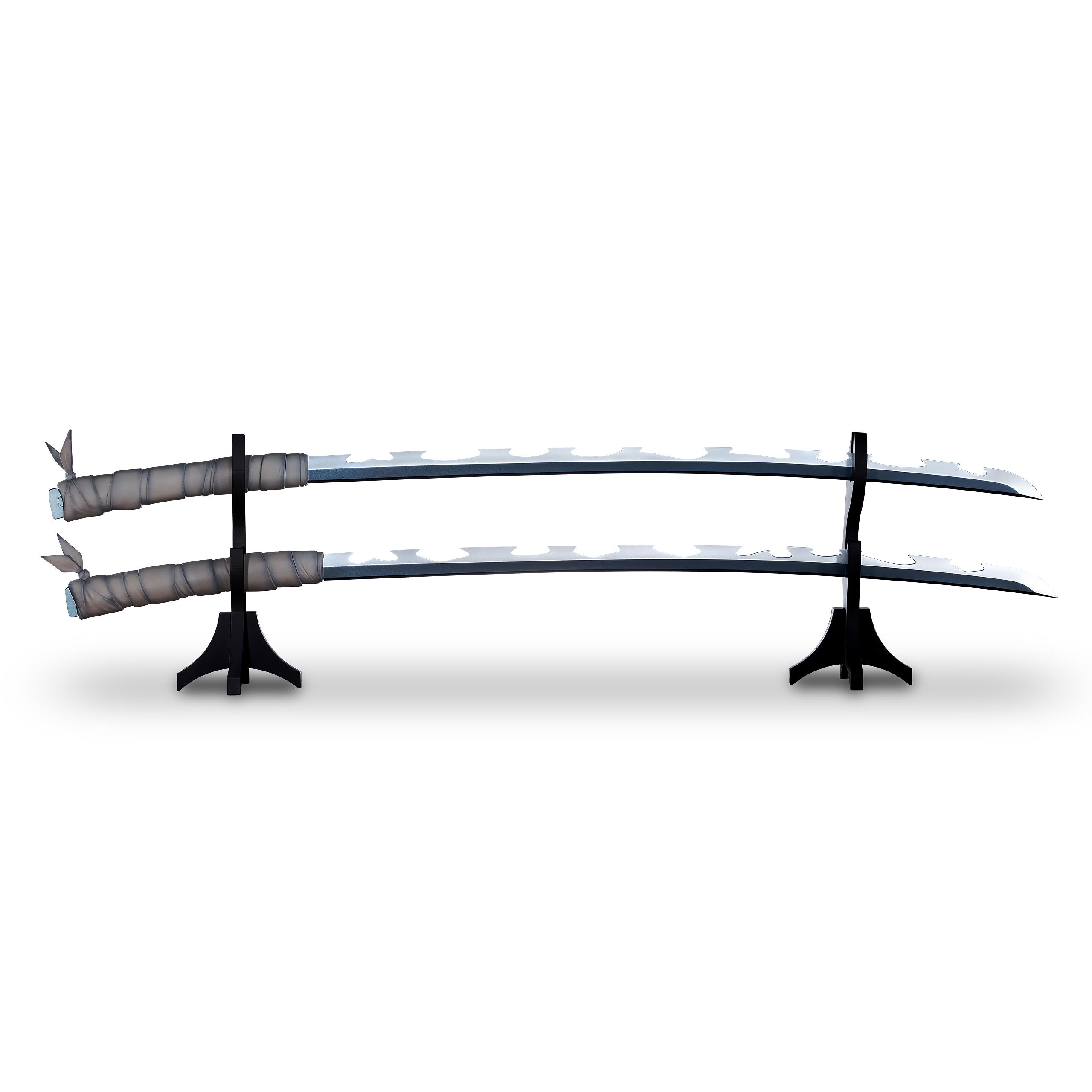 Imagen del producto Réplica de las Espadas Nichirin de Inosuke Hashibira con Sonido - Demon Slayer