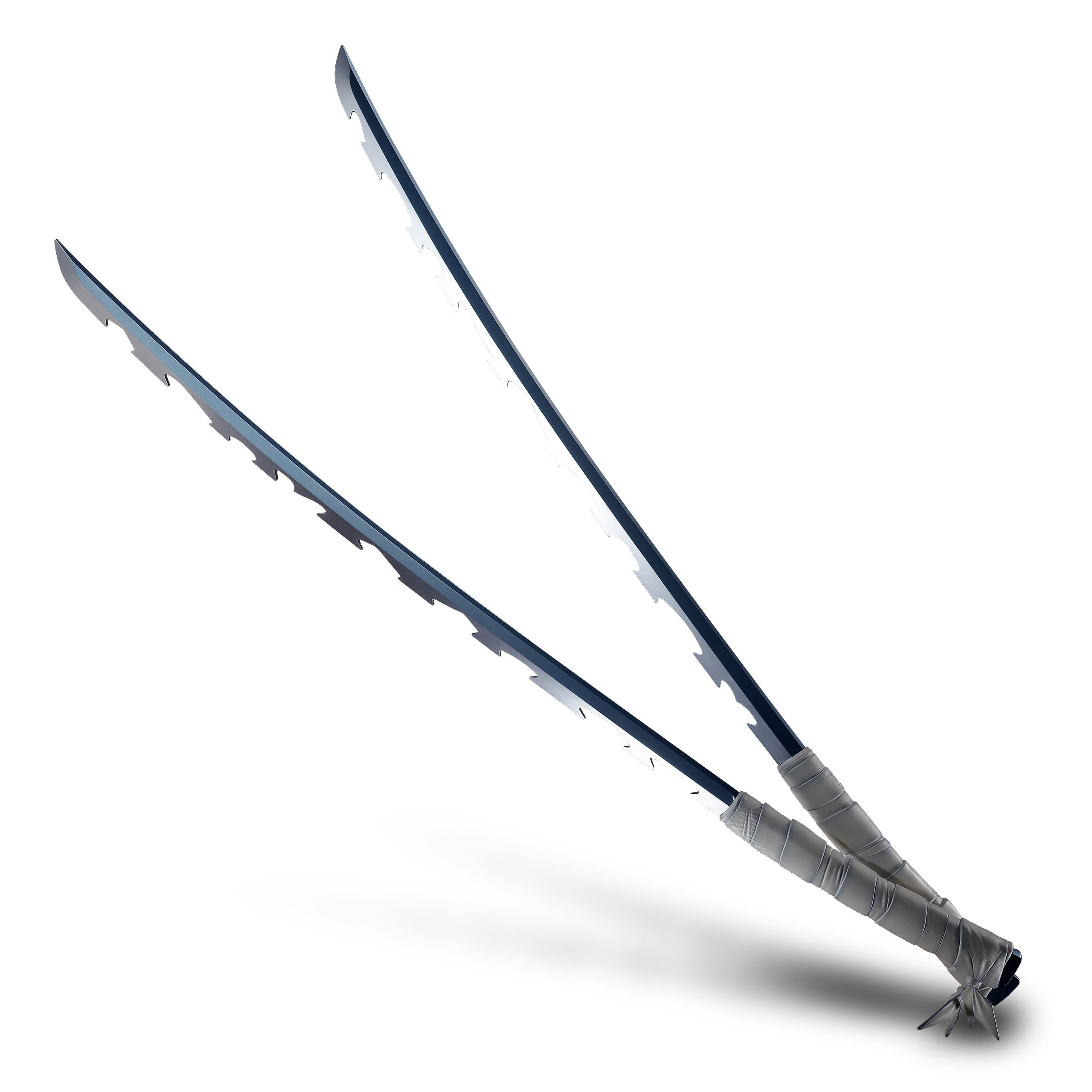Imagen del producto Réplica de las Espadas Nichirin de Inosuke Hashibira con Sonido - Demon Slayer
