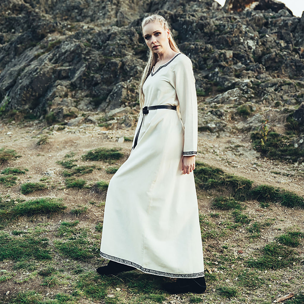 Imagen del producto Vestido medieval Brigida beige