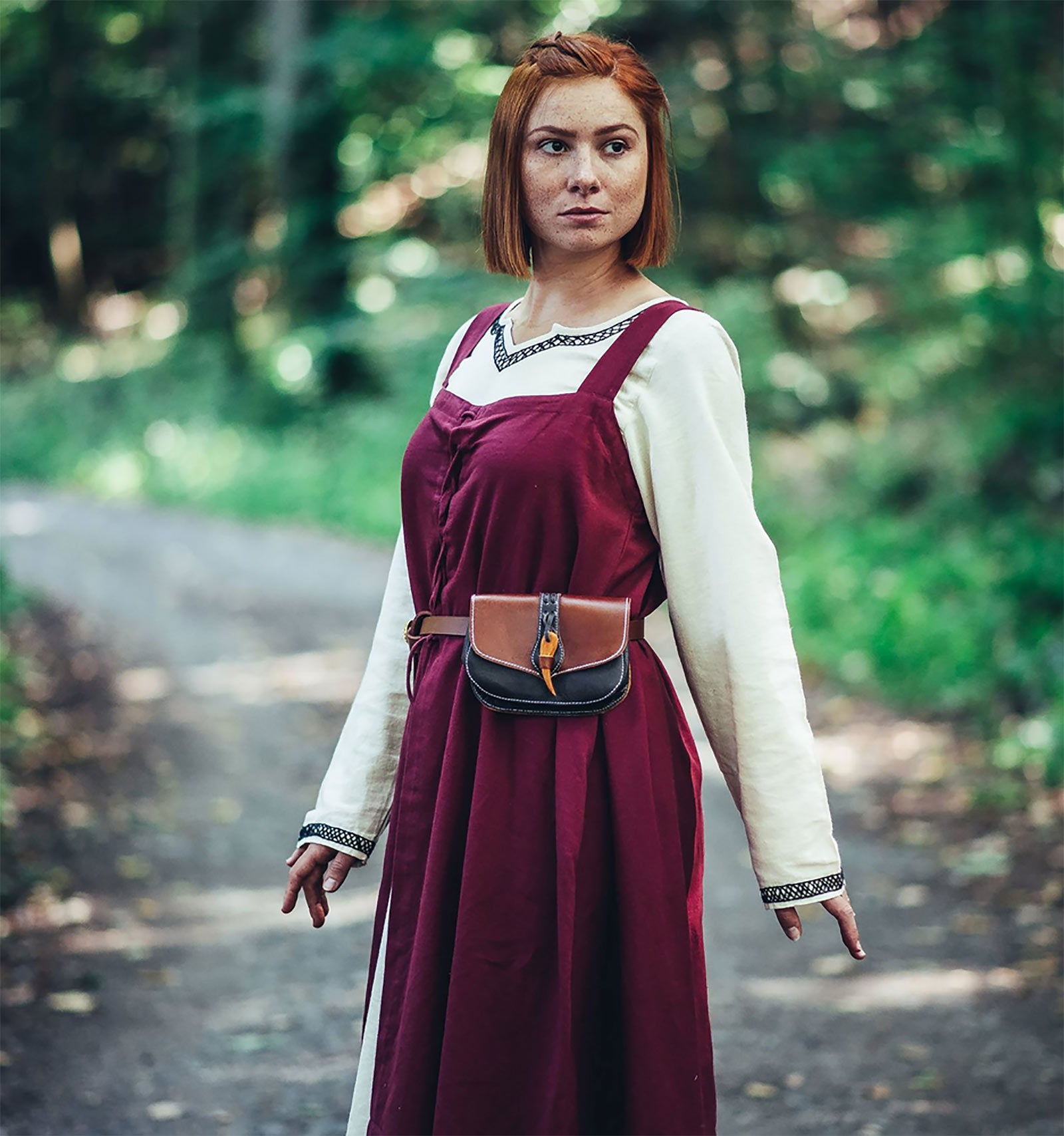 Imagen del producto Vestido medieval Inka rojo