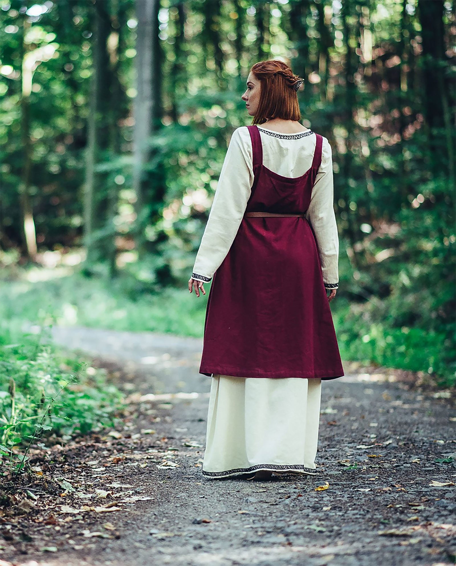 Imagen del producto Vestido medieval Inka rojo