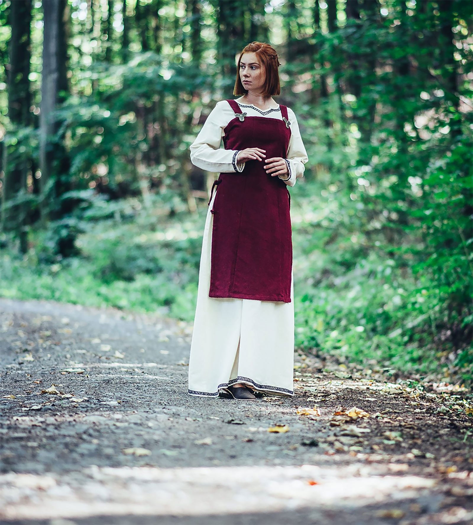 Imagen del producto Vestido medieval Aila rojo