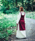 Imagen del producto Vestido medieval Aila rojo