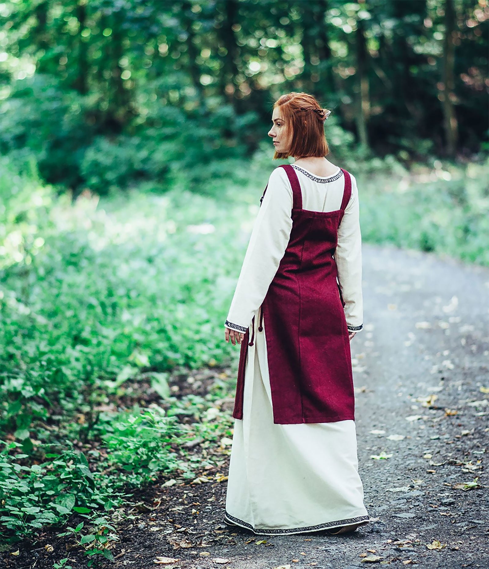 Imagen del producto Vestido medieval Aila rojo