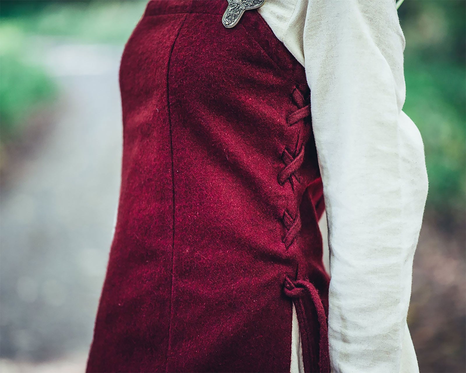 Imagen del producto Vestido medieval Aila rojo