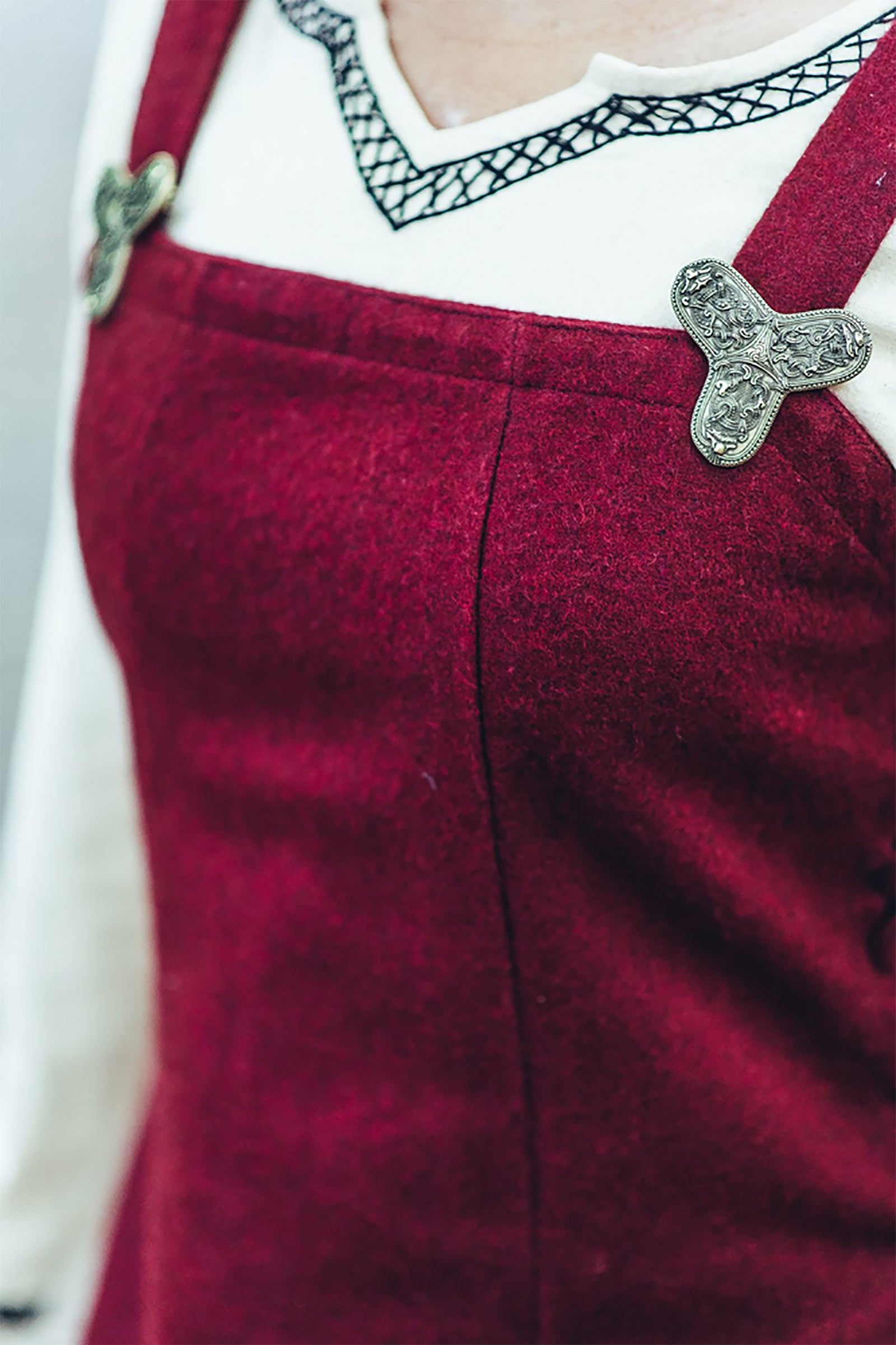 Imagen del producto Vestido medieval Aila rojo