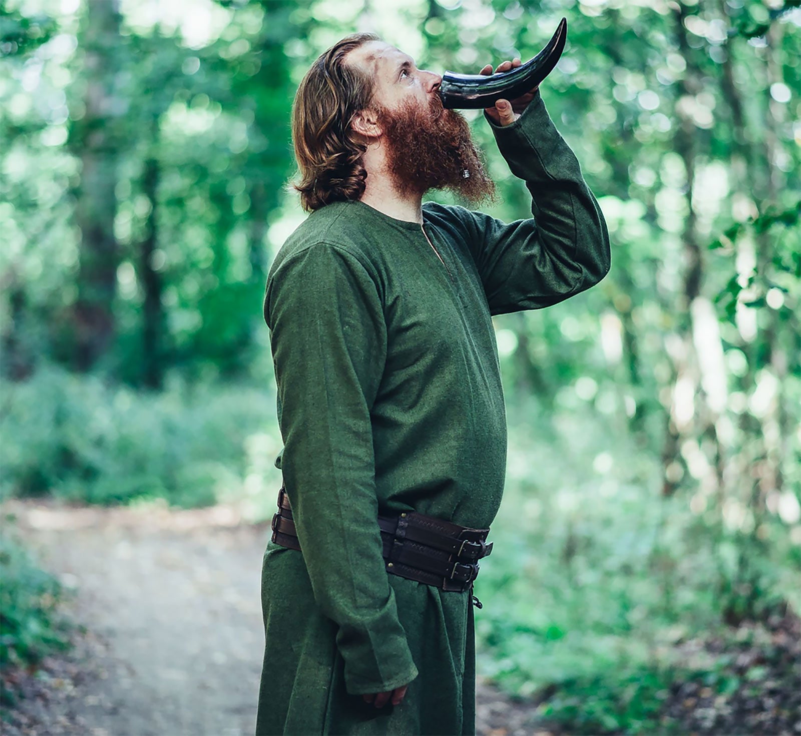 Imagen del producto Túnica medieval Lennart verde