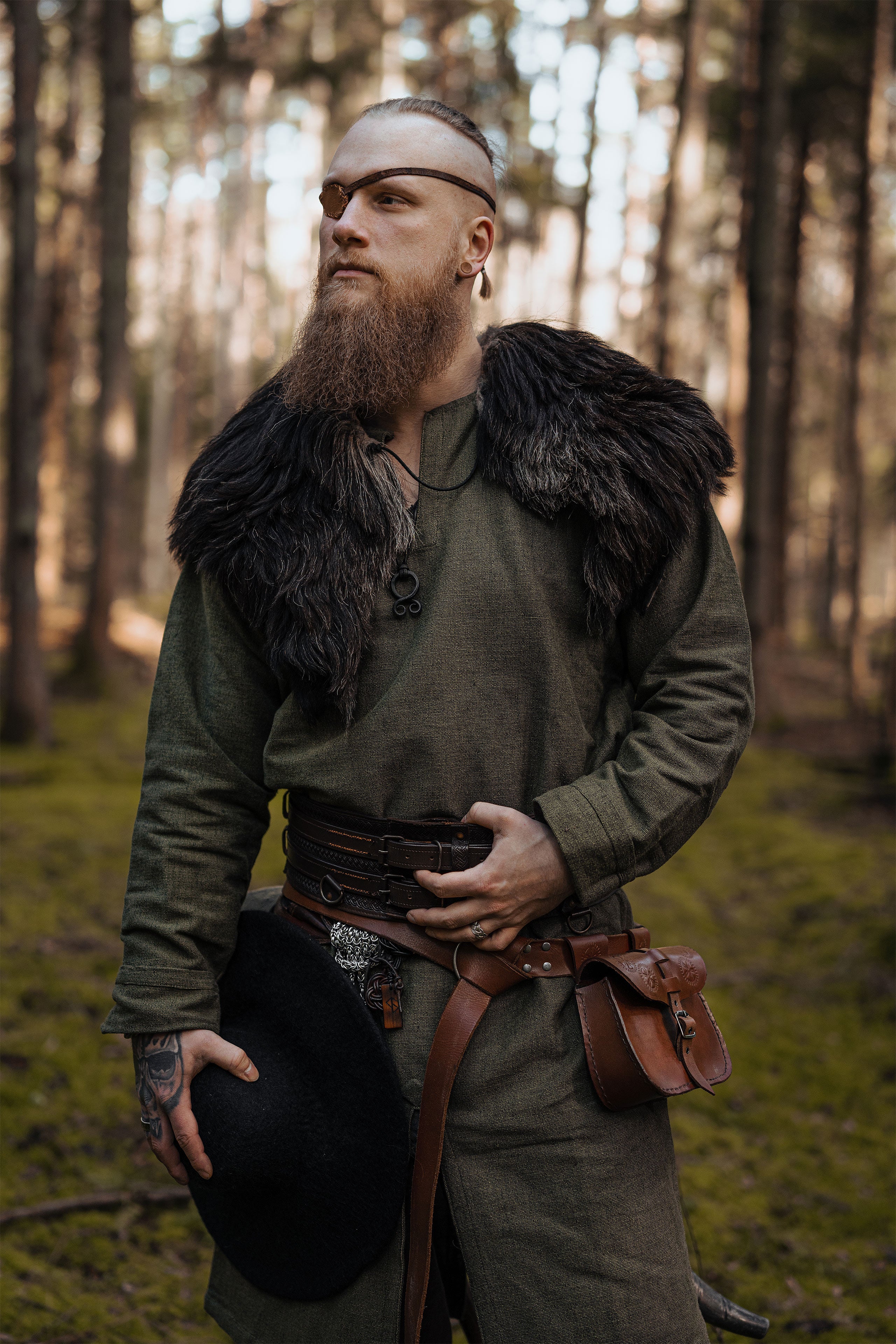 Imagen del producto Túnica medieval Lennart verde