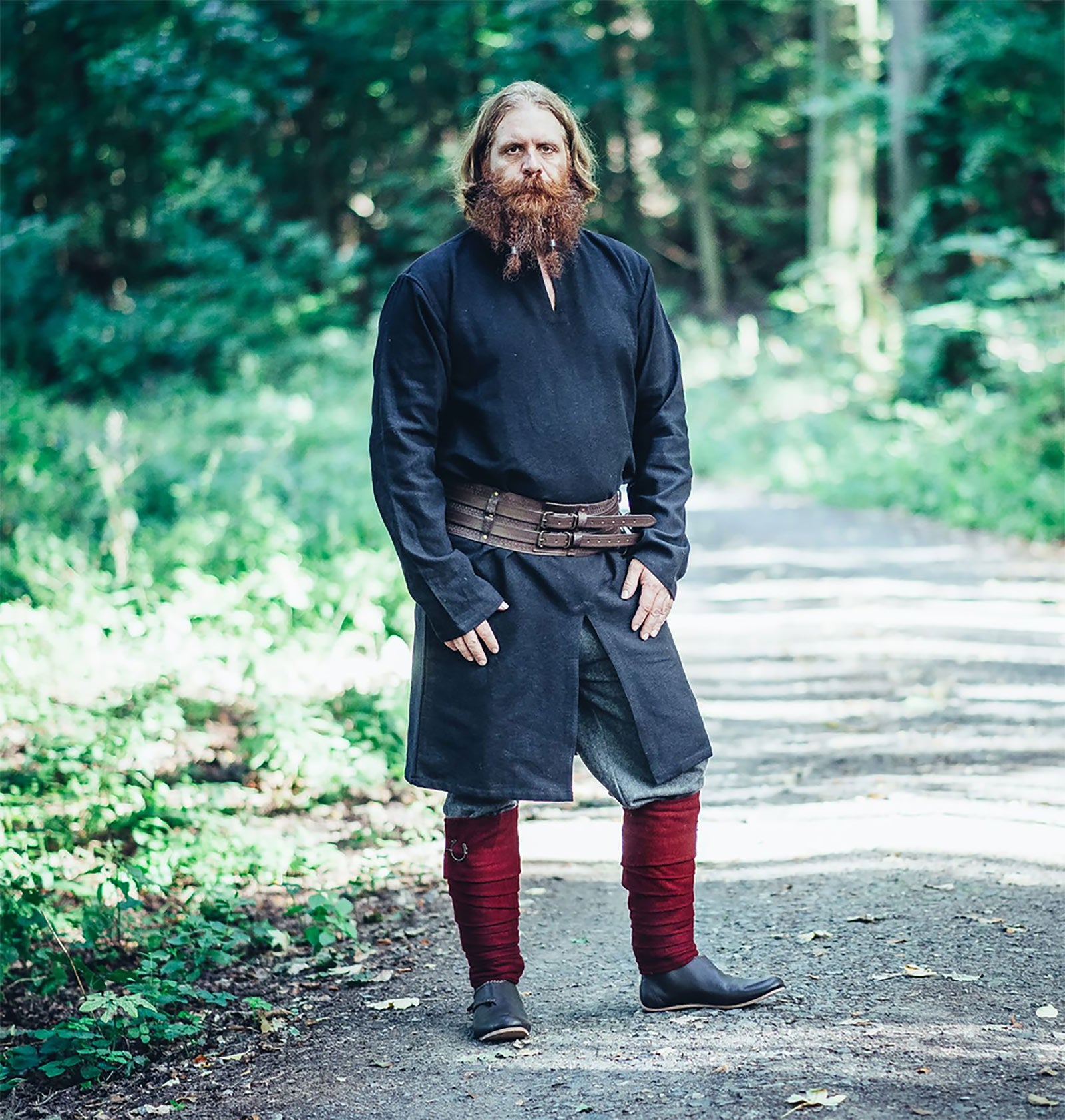 Imagen del producto Túnica medieval Lennart negra