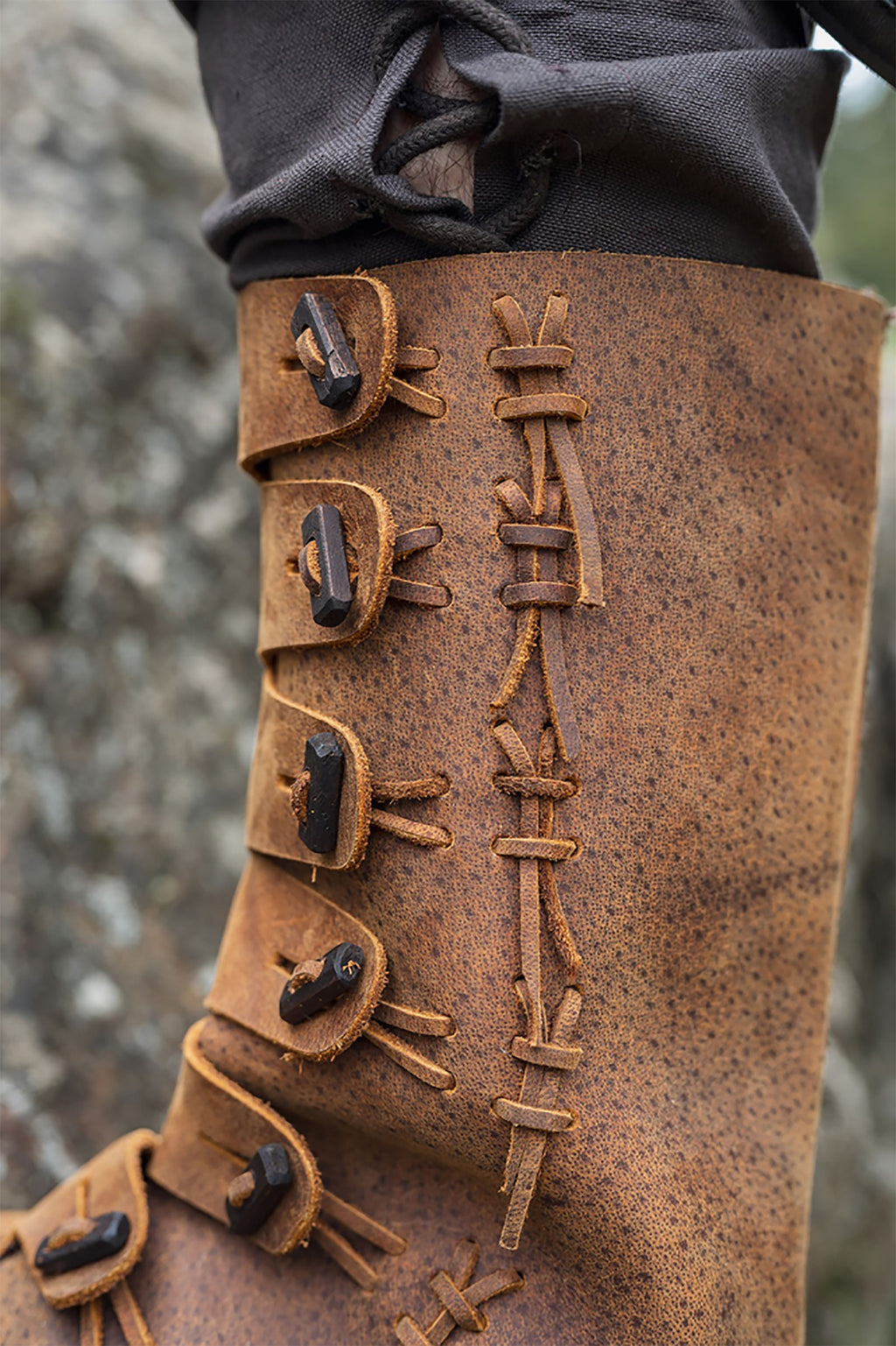 Imagen del producto Botas medievales Odin marrones