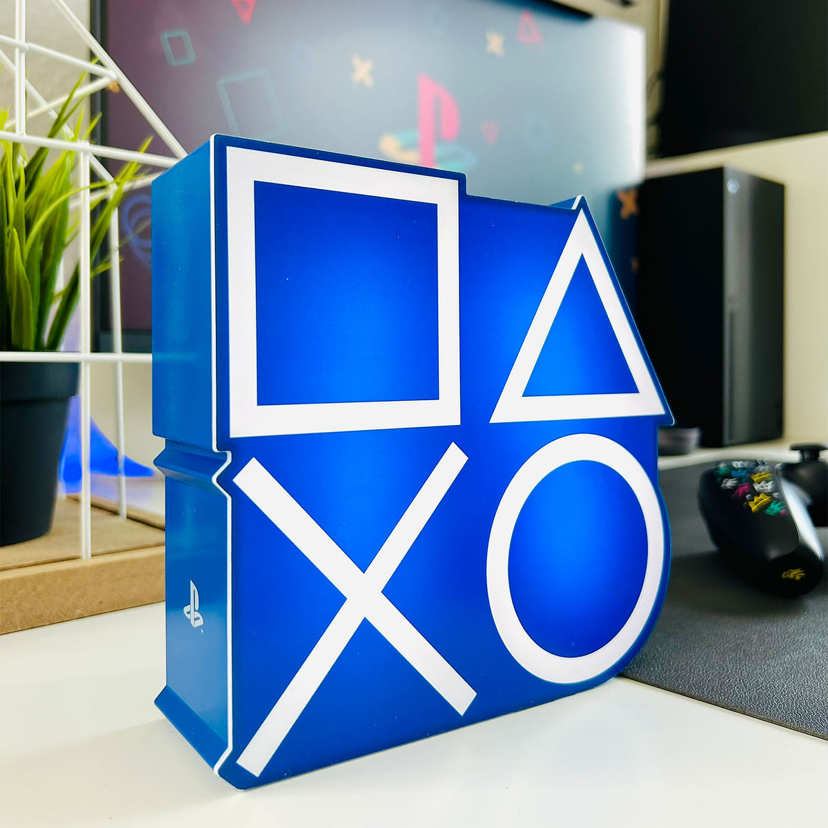 Imagen del producto PlayStation - Lámpara de mesa 3D con iconos de botones