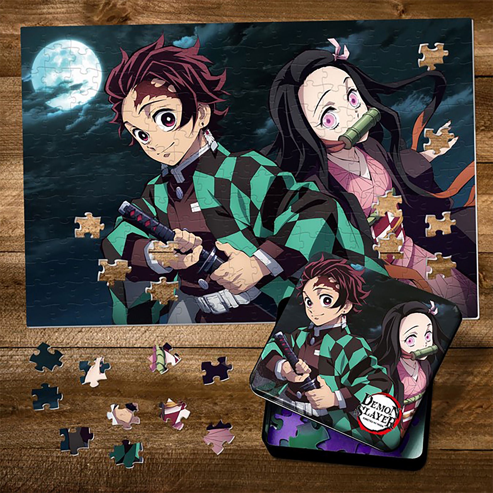 Imagen del producto Demon Slayer - Puzzle de Tanjiro y Nezuko Kamado