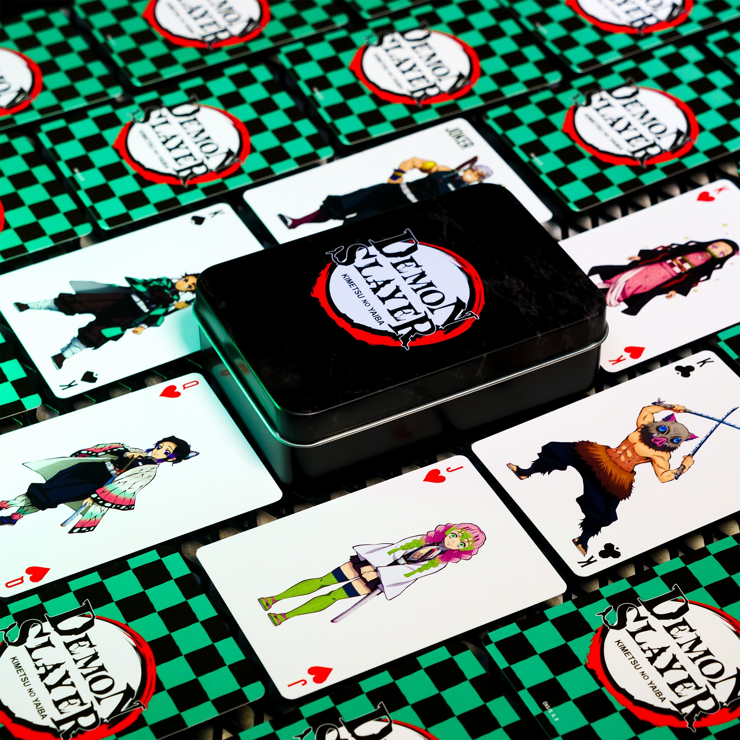 Product image Demon Slayer - Character Playing Cards in Metal Box