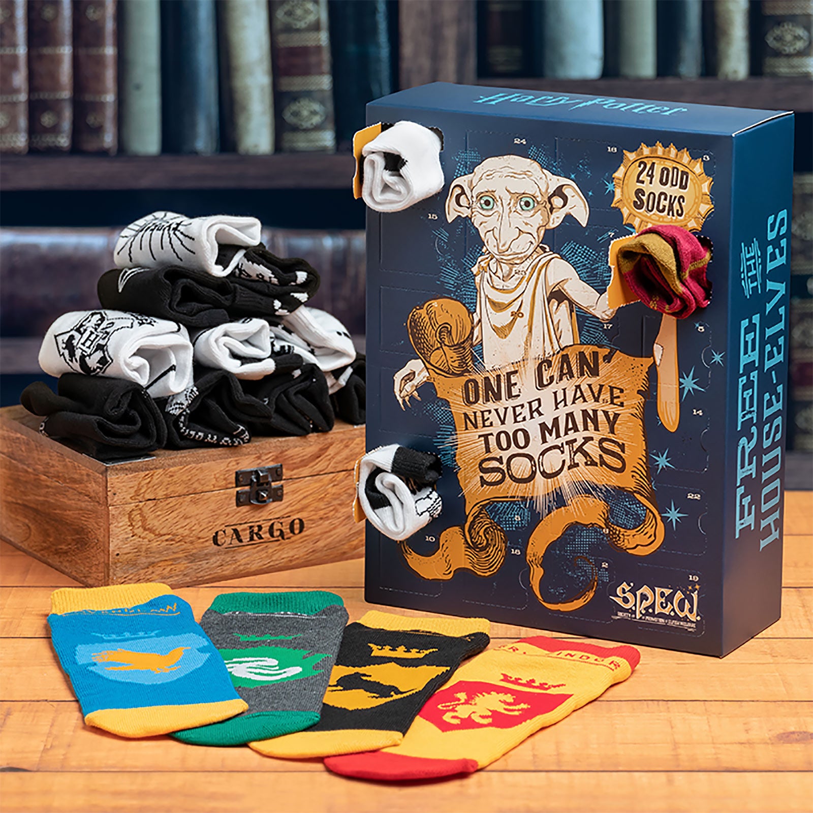 Imagen del producto Harry Potter - Calendario de Adviento de Calcetines Dobby