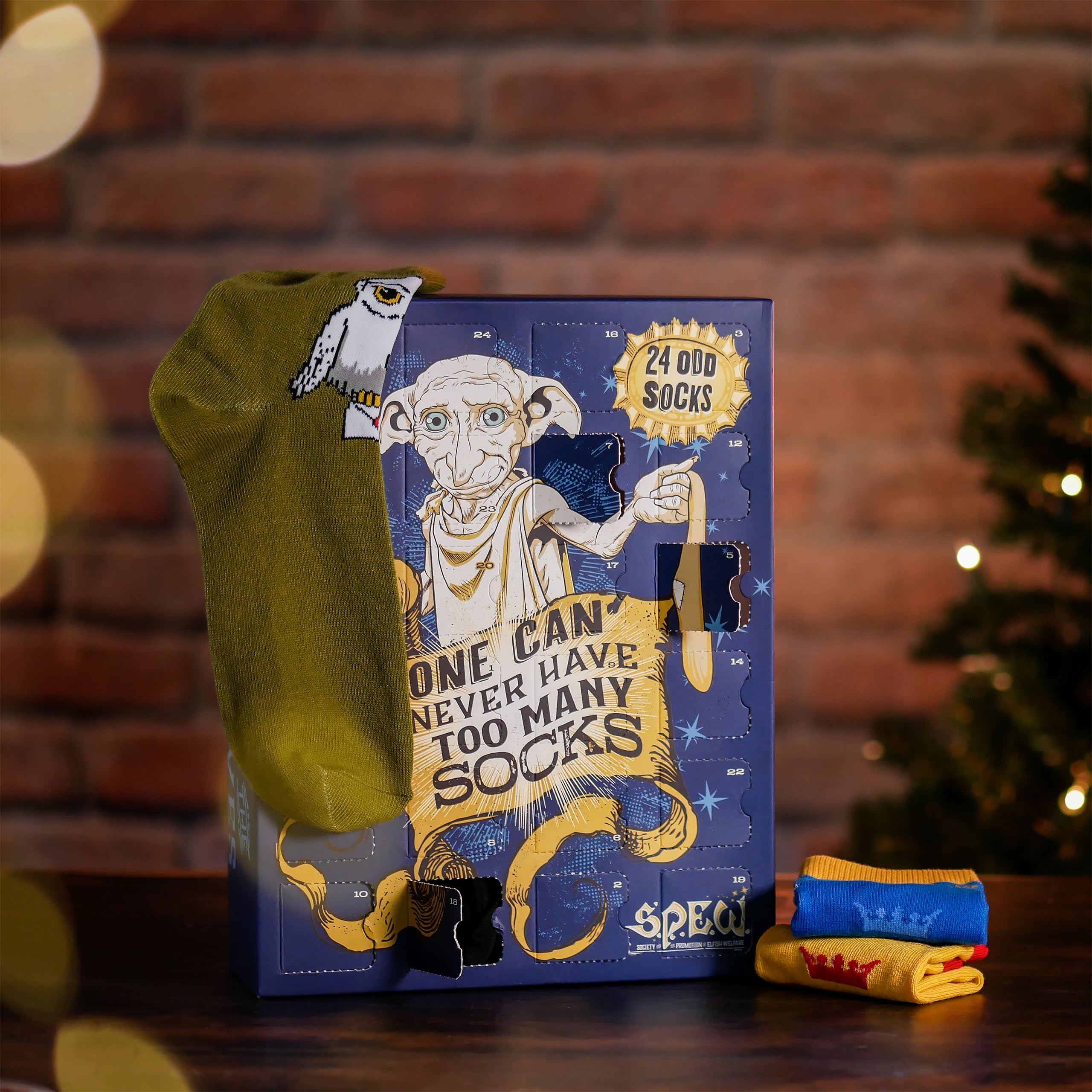 Imagen del producto Harry Potter - Calendario de Adviento de Calcetines Dobby
